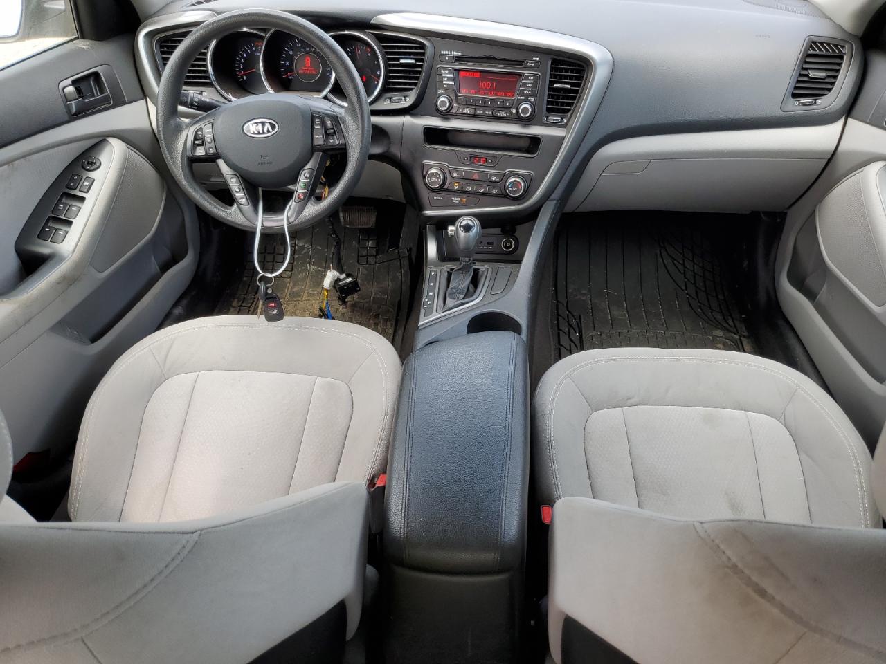 2011 KIA Optima VIN KNAGM4A73B5188327 Copart auction photo, vandalism damage thumbnail 8