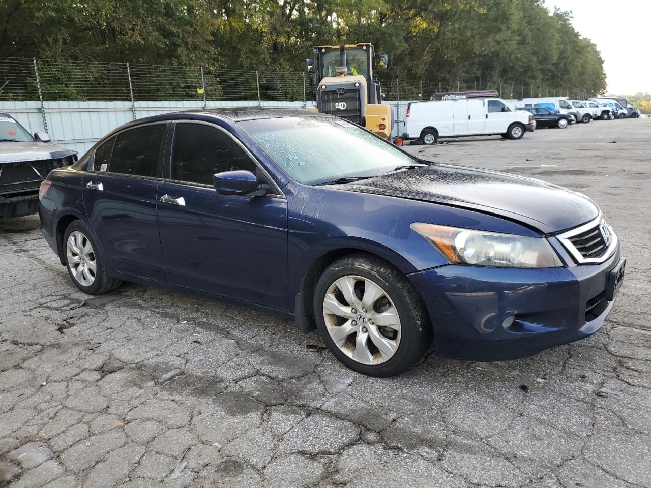 2008 Honda Accord VIN 1HGCP36898A087637 Copart auction photo, front end damage thumbnail 4