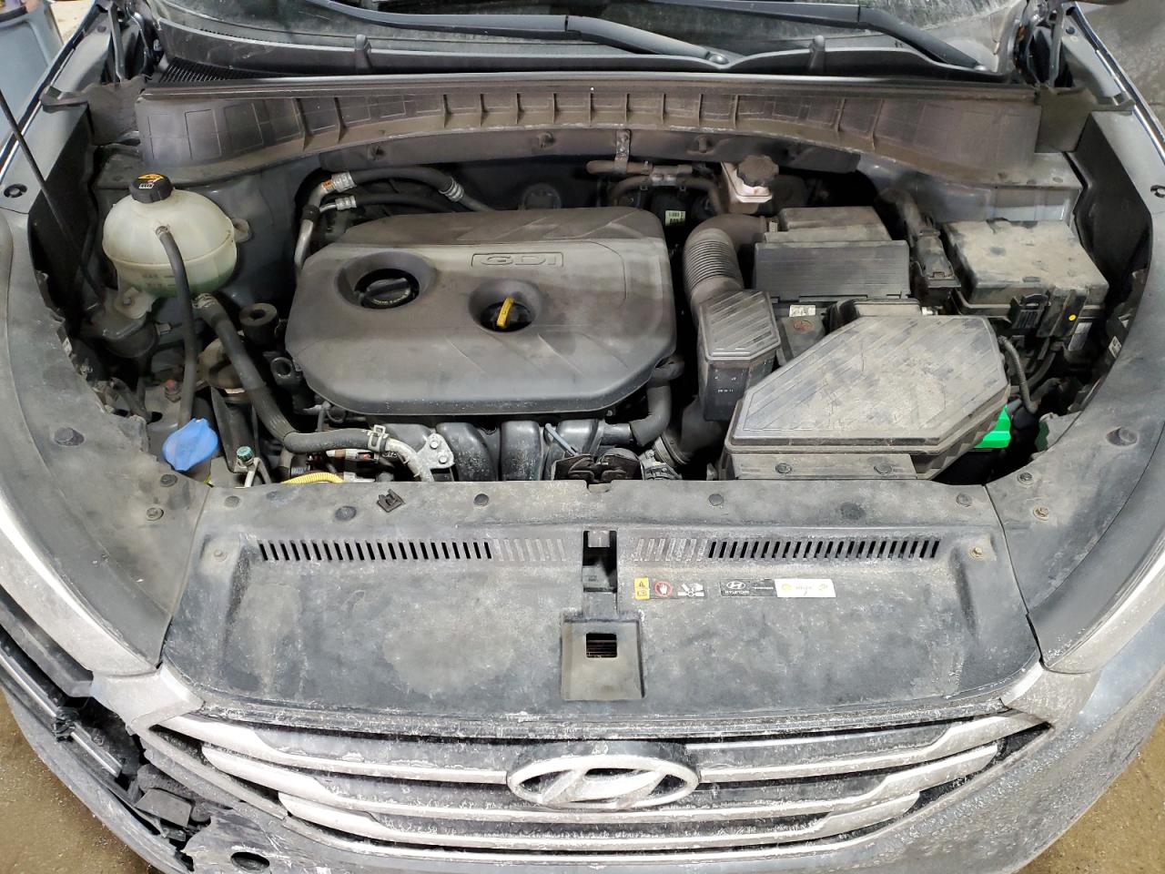 2017 Hyundai Tucson VIN KM8J3CA40HU465618 Copart auction photo, vandalism / front end damage thumbnail 12