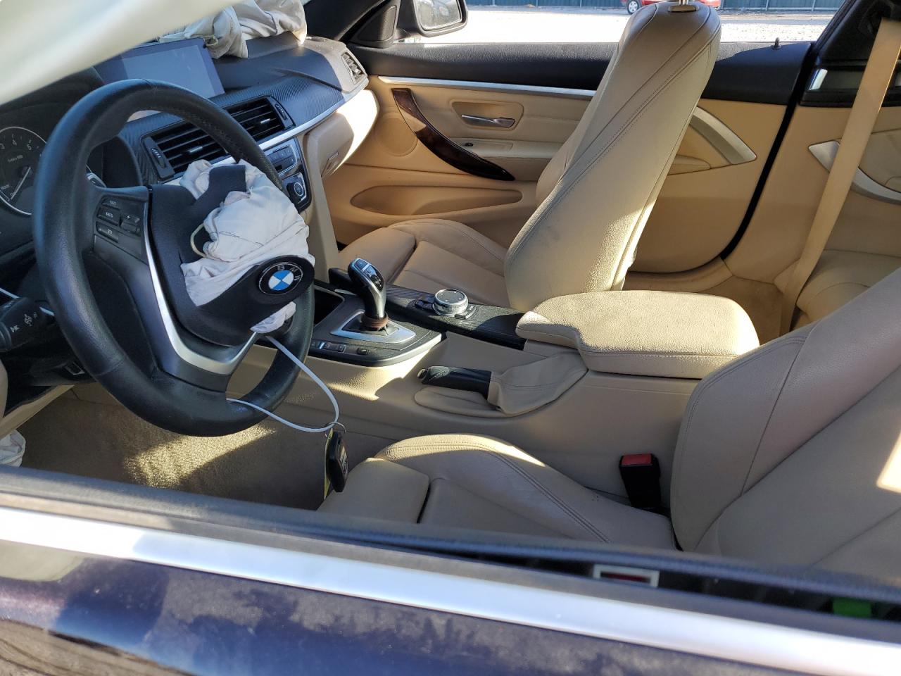 2016 BMW 4er VIN WBA3N9C50GK249596 Copart auction photo, side / all over damage thumbnail 7