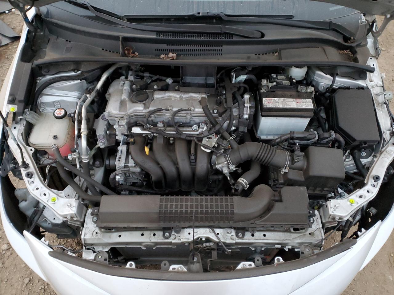 2021 Toyota Corolla VIN 5YFEPMAE4MP185443 Copart auction photo, front end / rear end damage thumbnail 13