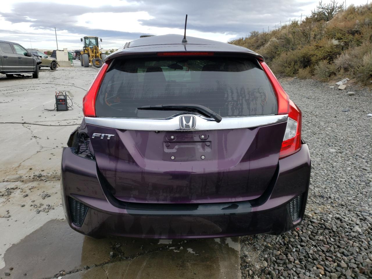 2016 Honda Fit VIN JHMGK5H74GX039696 Copart auction photo, all over damage thumbnail 6