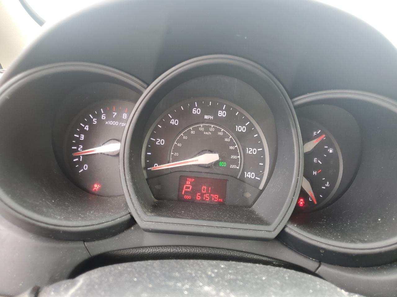 2015 KIA Rio VIN KNADM5A39F6516467 Copart auction photo, water/flood damage thumbnail 9