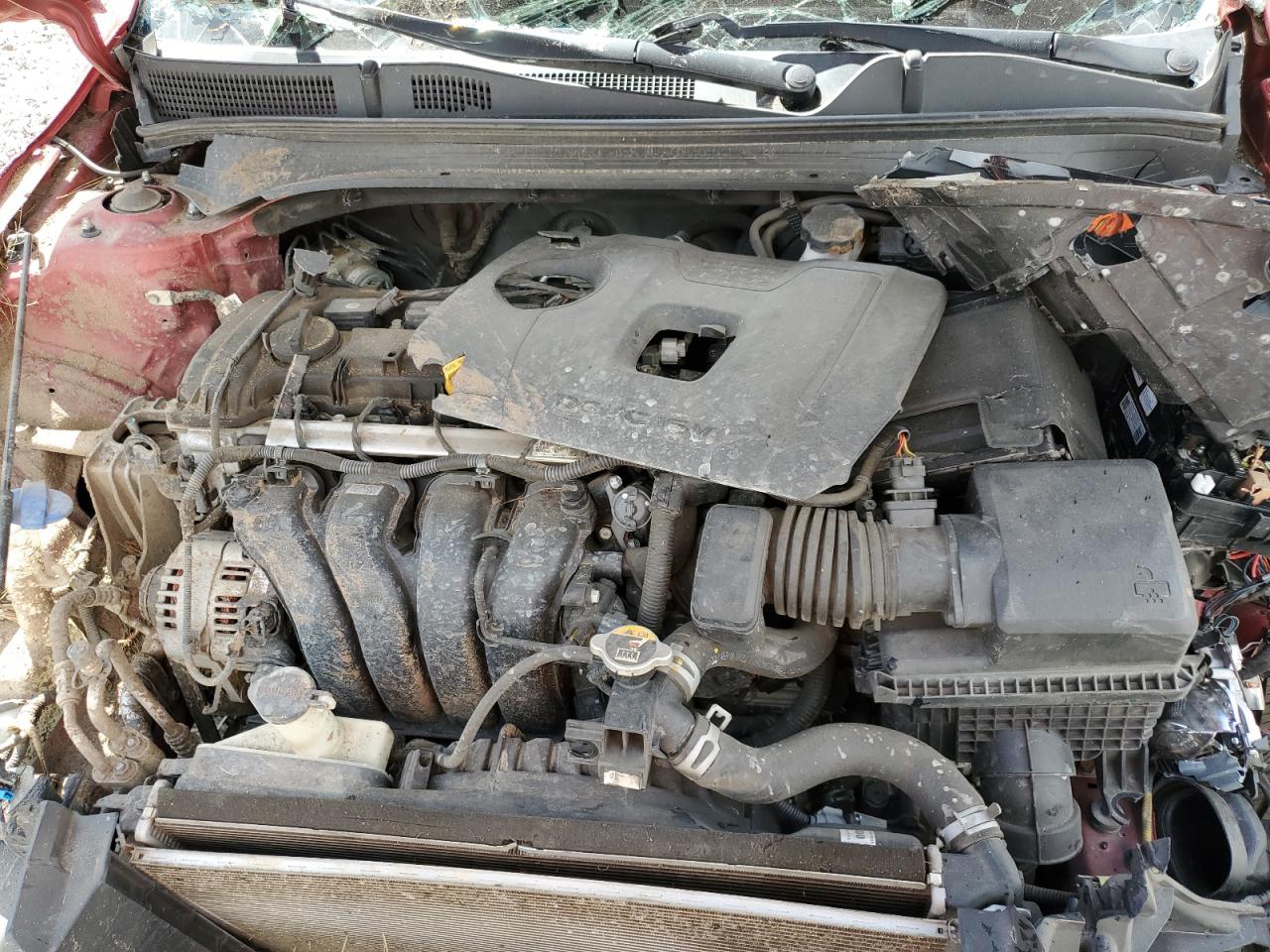 2019 KIA Forte VIN 3KPF34AD7KE062578 Copart auction photo, rollover damage thumbnail 12