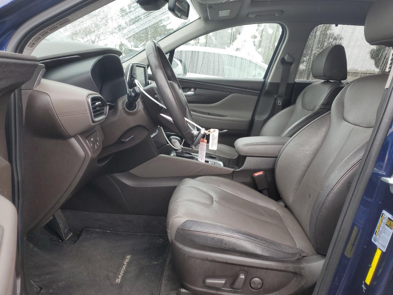 2020 Hyundai Santa Fe VIN 5NMS33AA8LH155473 Copart auction photo, front end damage thumbnail 7