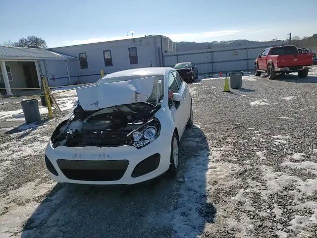 2013 KIA Rio VIN KNADN5A38D6214890 Copart auction photo, front end / mechanical damage thumbnail 10
