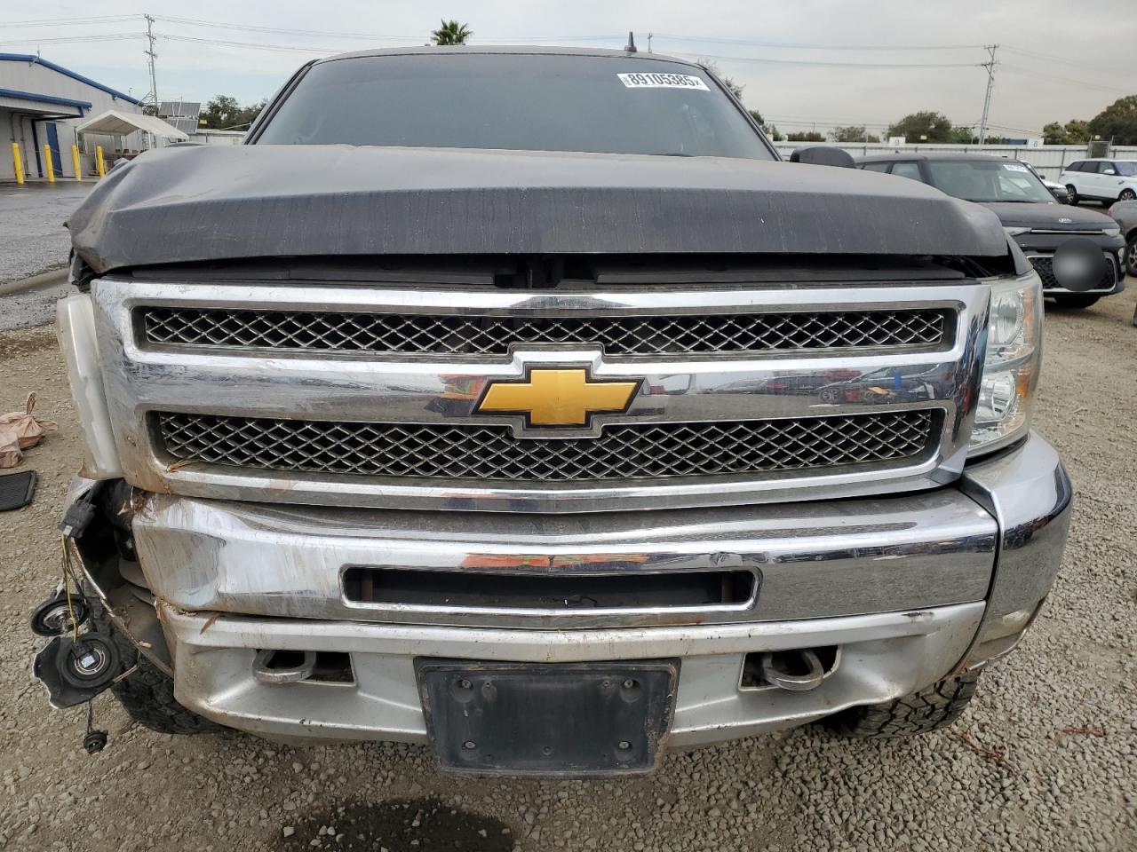 2013 Chevrolet Silverado VIN 1GCNKSE09DZ367842 Copart auction photo, all over damage thumbnail 5