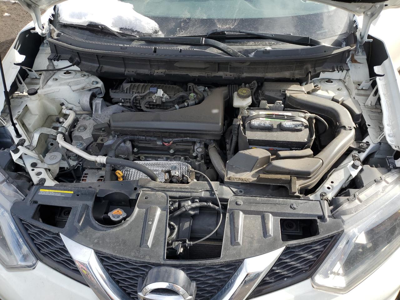 2016 Nissan Rogue VIN JN8AT2MT1GW029305 Copart auction photo, rear end / side damage thumbnail 12