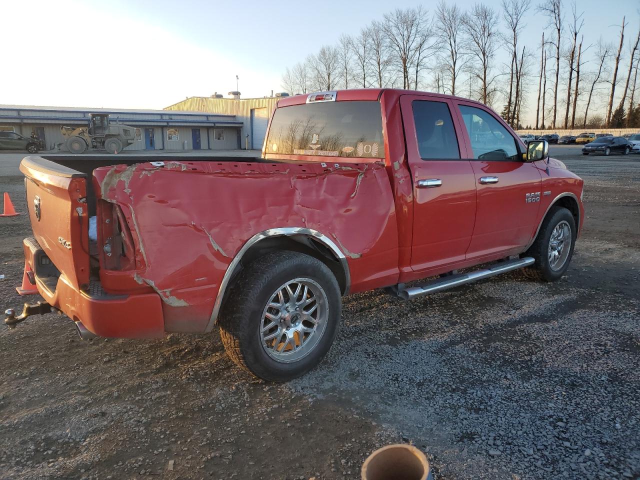 2013 RAM 1500 VIN 1C6RR7FT0DS647006 Copart auction photo, side damage thumbnail 3