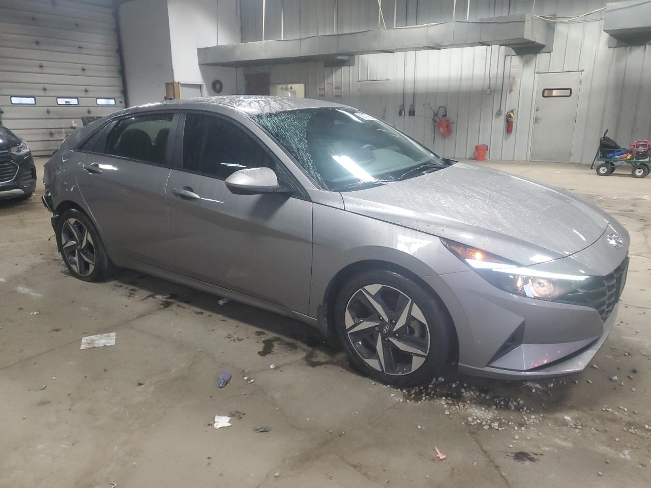 2023 Hyundai Elantra VIN KMHLS4AG4PU501322 Copart auction photo, rear end damage thumbnail 4