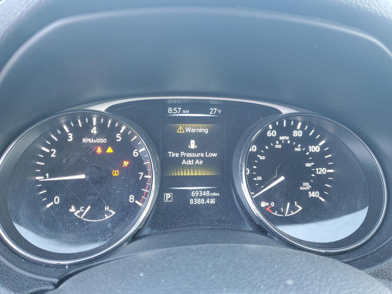 2015 Nissan Rogue VIN 5N1AT2MV9FC783853 Copart auction photo, side damage thumbnail 9