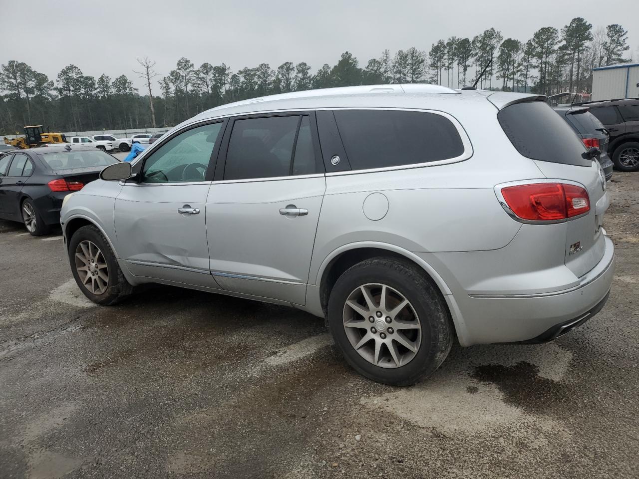 2014 Buick Enclave VIN 5GAKVBKD8EJ363171 Copart auction photo, front end / side damage thumbnail 2