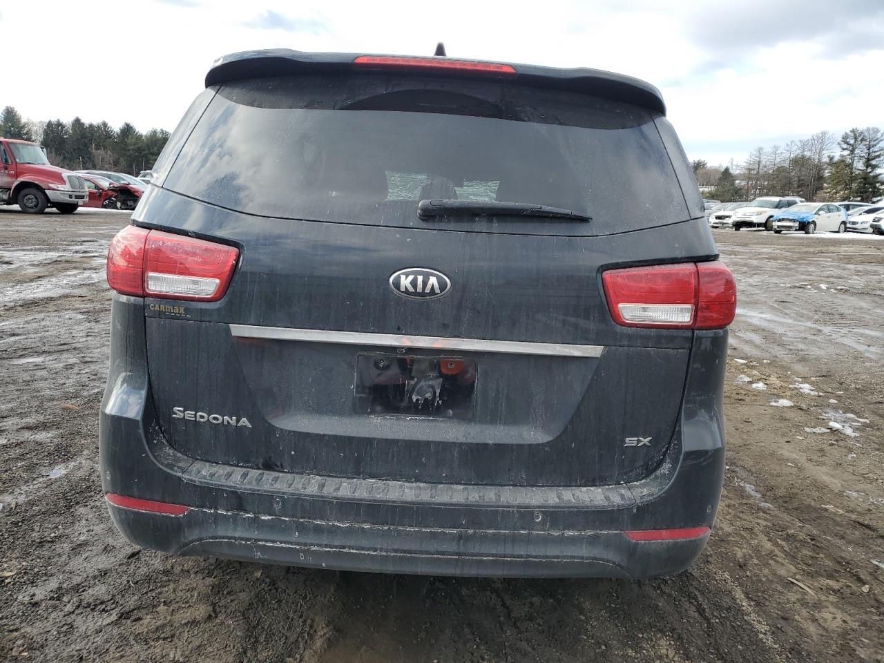 2016 KIA Sedona VIN KNDMC5C11G6180929 Copart auction photo, rollover / undercarriage damage thumbnail 6