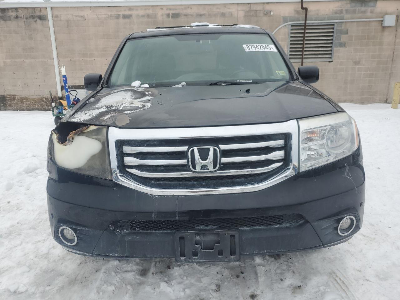 2015 Honda Pilot VIN 5FNYF4H94FB032553 Copart auction photo, burn - engine damage thumbnail 5