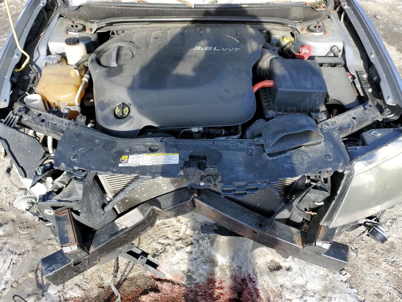 2013 Dodge Avenger VIN 1C3CDZCG8DN510981 Copart auction photo, front end damage thumbnail 11