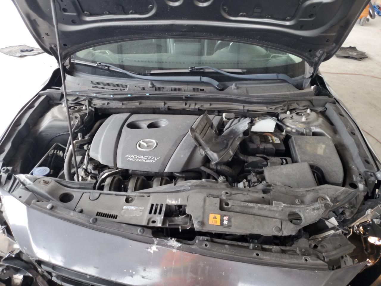 2018 Mazda 3 VIN 3MZBN1L36JM198455 Copart auction photo, front end / mechanical damage thumbnail 11