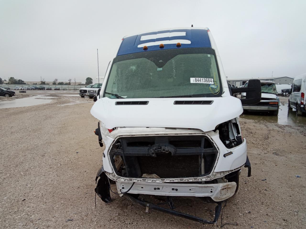 2022 Ford Transit VIN 1FTRS4XG7NKA57934 Copart auction photo, all over damage thumbnail 5