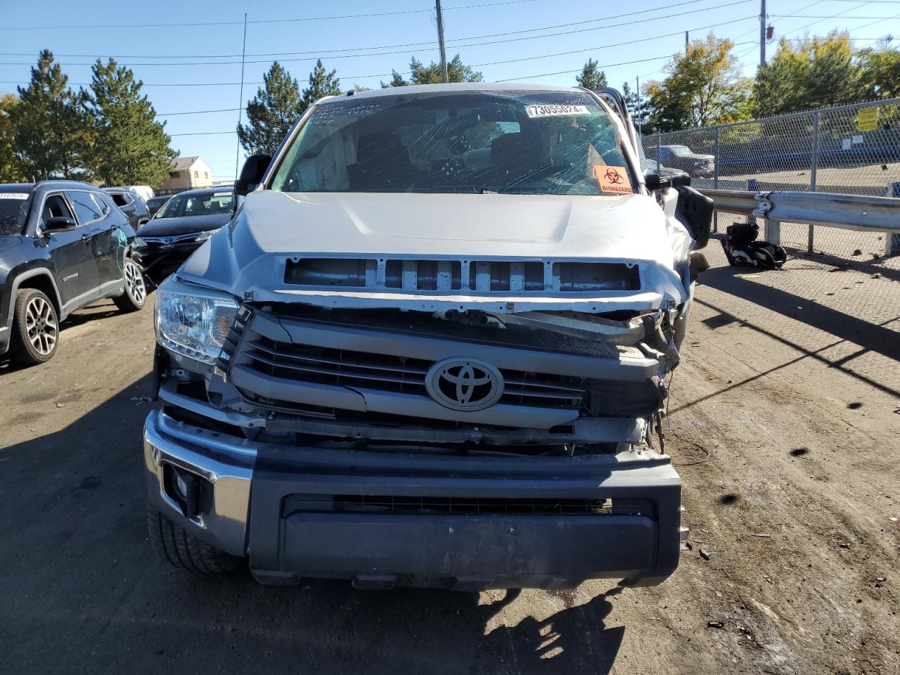 2014 Toyota Tundra VIN 5TFDW5F19EX369452 Copart auction photo, biohazard/chemical damage thumbnail 5