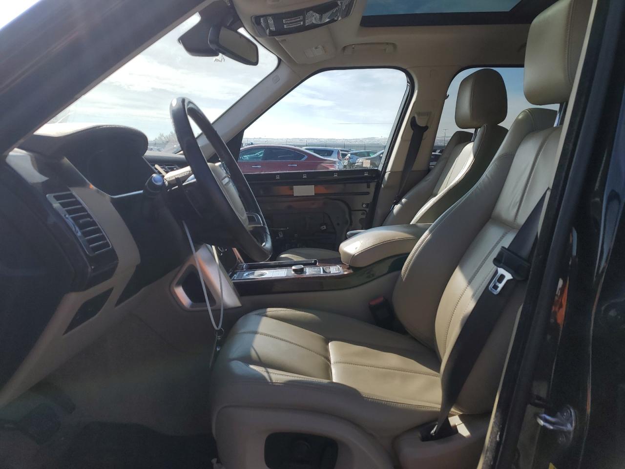 2016 Land Rover Range Rover VIN SALGR2KF9GA271332 Copart auction photo, front end / side damage thumbnail 7