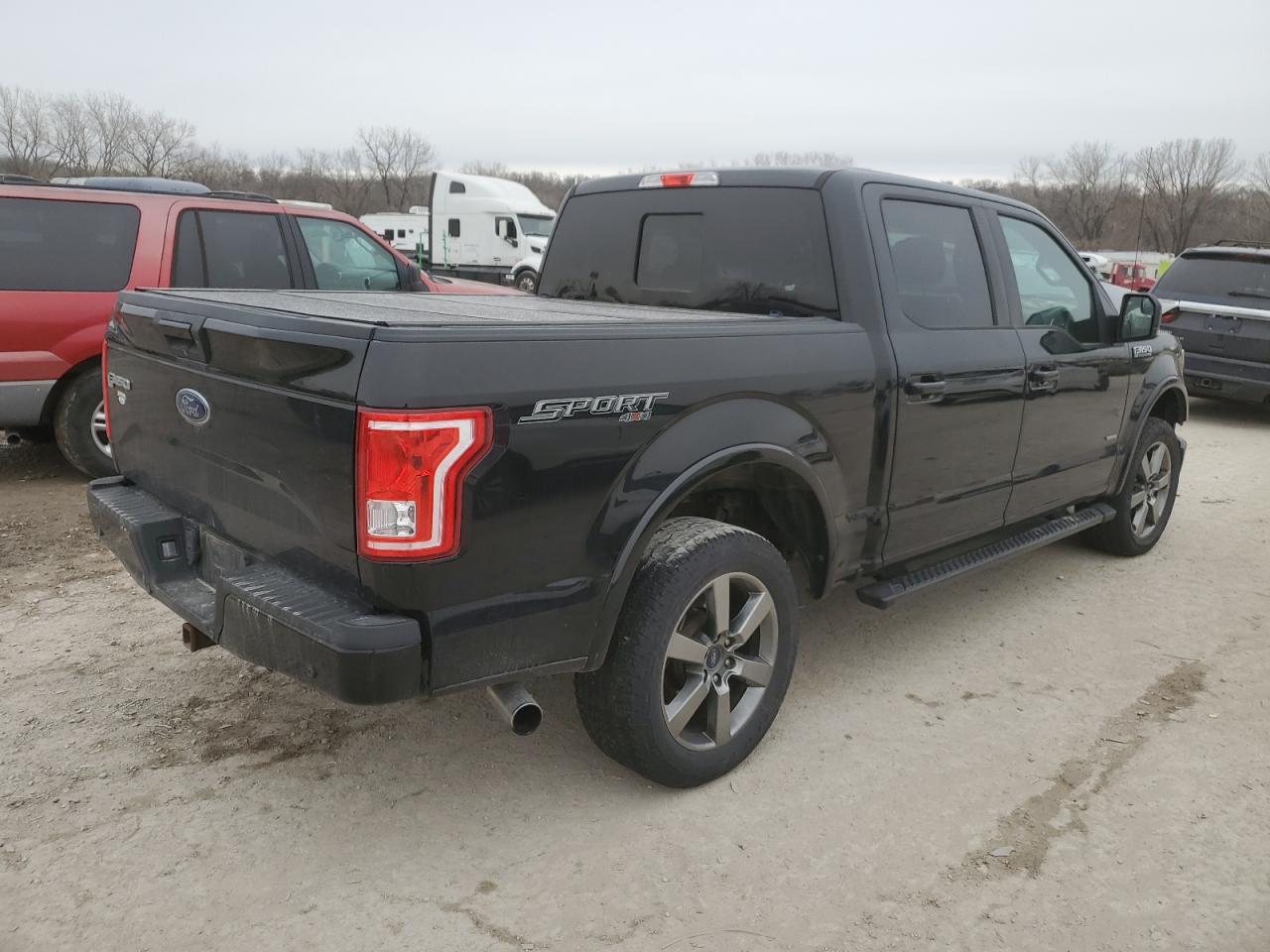 2016 Ford F-150 VIN 1FTEW1EG9GKE82983 Copart auction photo, front end damage thumbnail 3