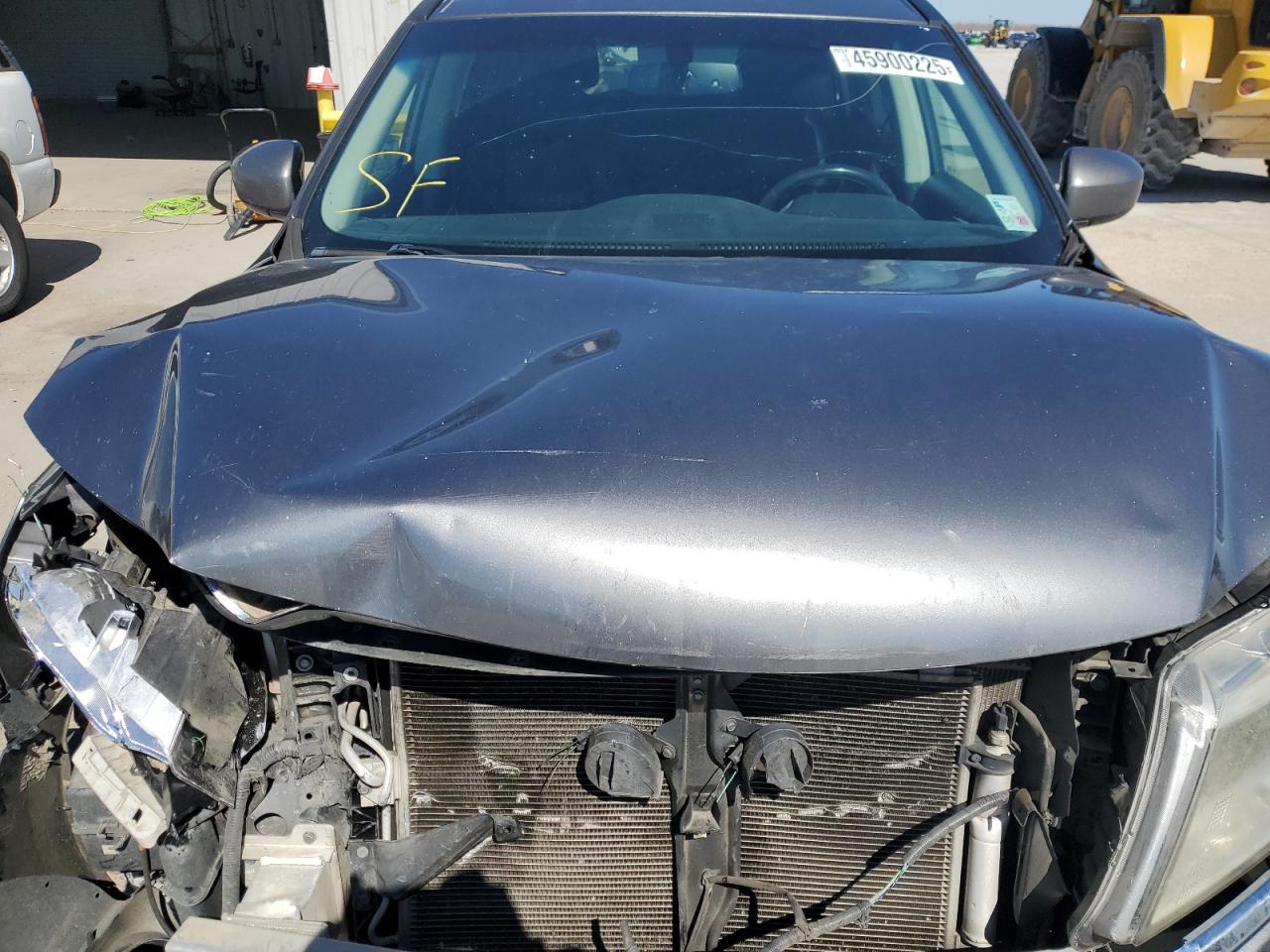 2016 Nissan Pathfinder VIN 5N1AR2MN5GC651544 Copart auction photo, front end / rear end damage thumbnail 12