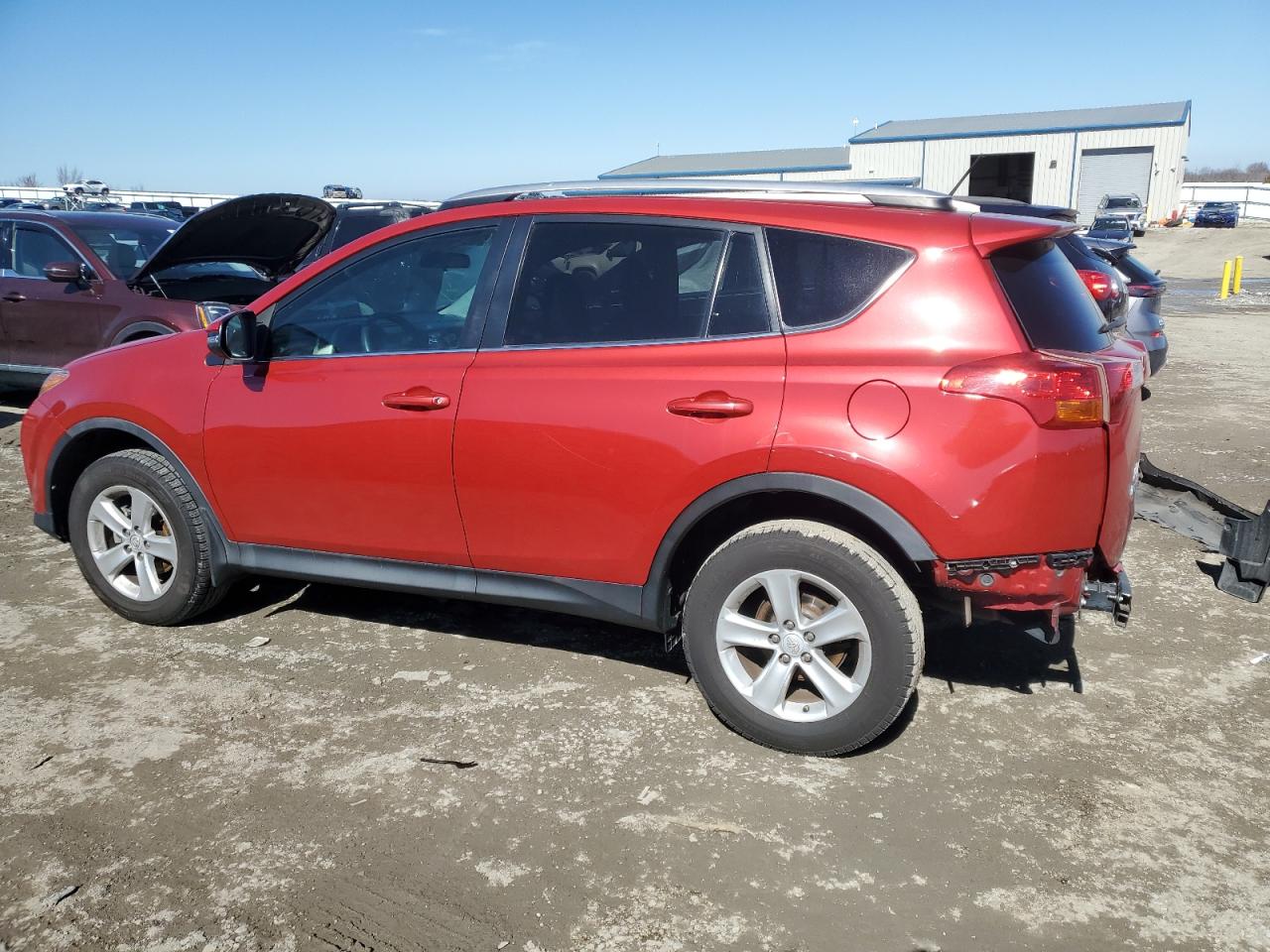 2013 Toyota RAV 4 VIN 2T3WFREV2DW052801 Copart auction photo, rear end damage thumbnail 2