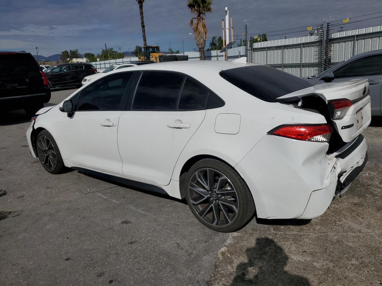 2022 Toyota Corolla VIN JTDS4MCE6N3506952 Copart auction photo, front end / rear end damage thumbnail 2