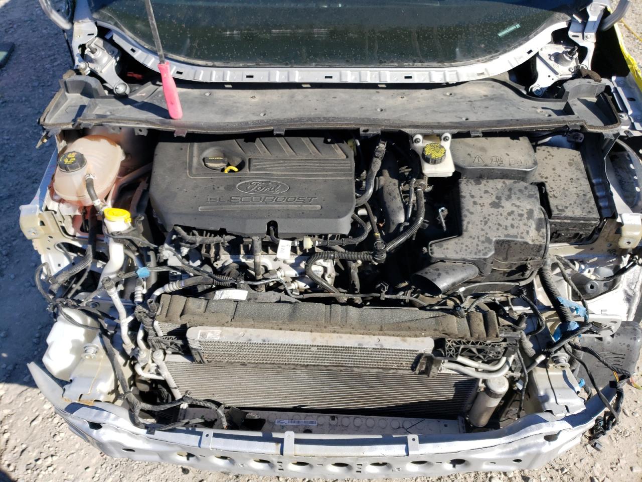 2018 Ford Escape VIN 1FMCU0HD5JUA56644 Copart auction photo, front end damage thumbnail 11