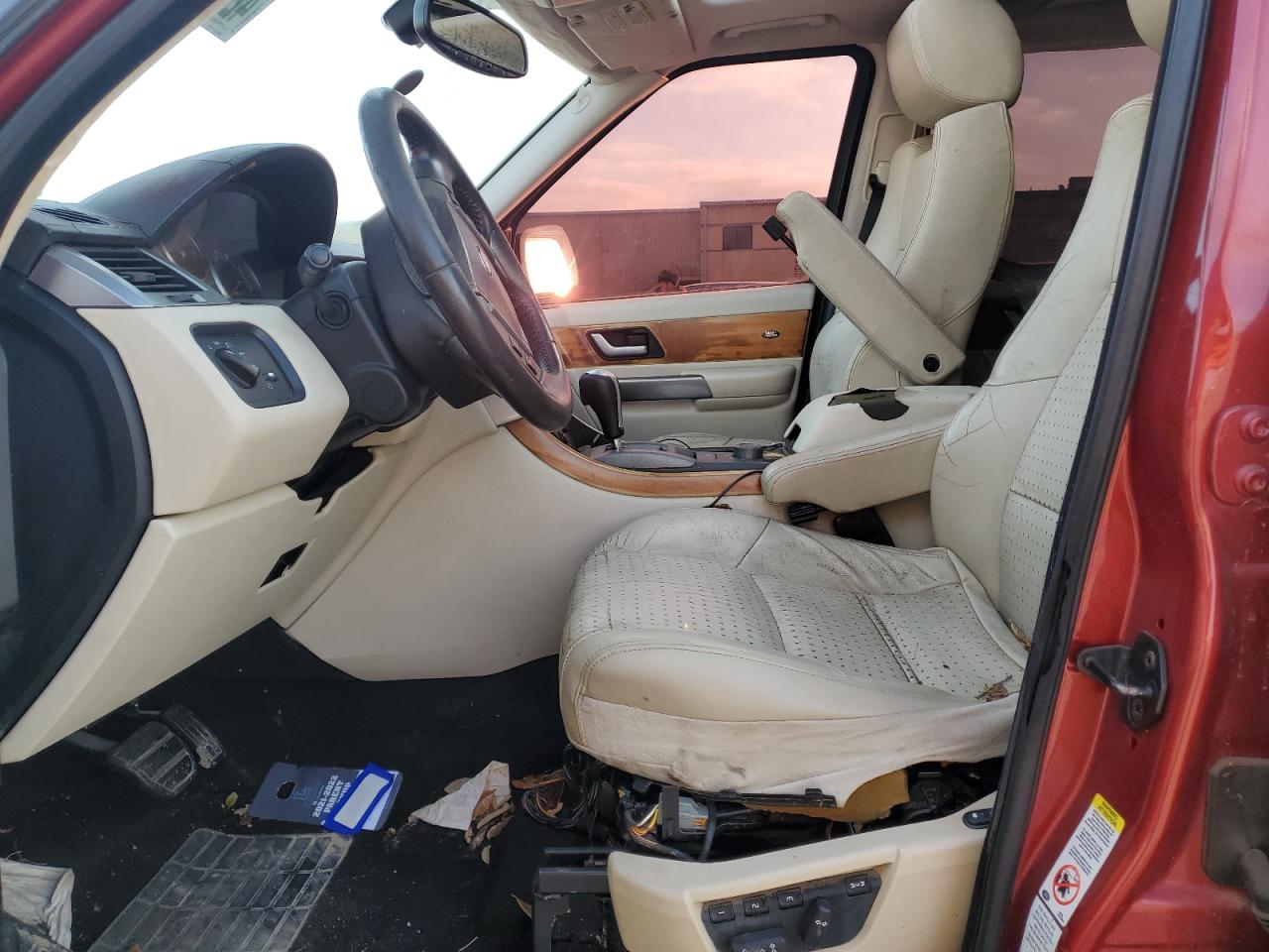 2006 Land Rover Range Rover VIN SALSH23406A923103 Copart auction photo, side / front end damage thumbnail 7