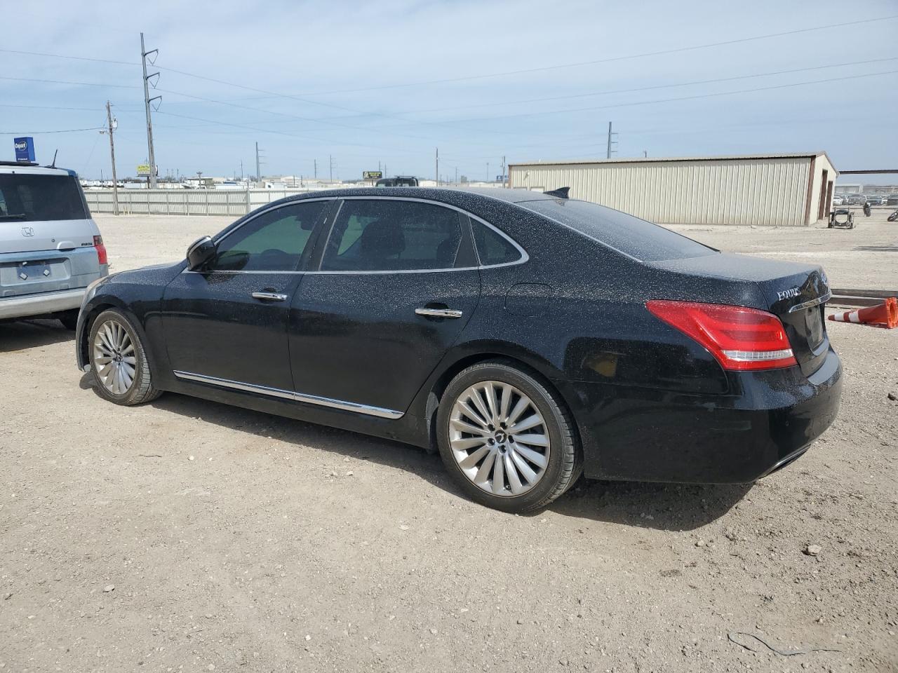 2016 Hyundai Equus VIN KMHGH4JH2GU101056 Copart auction photo, front end damage thumbnail 2