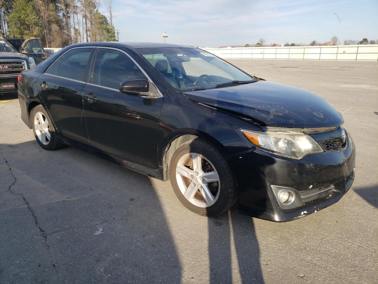 2012 Toyota Camry VIN 4T1BF1FK2CU195856 Copart auction photo, front end / side damage thumbnail 4