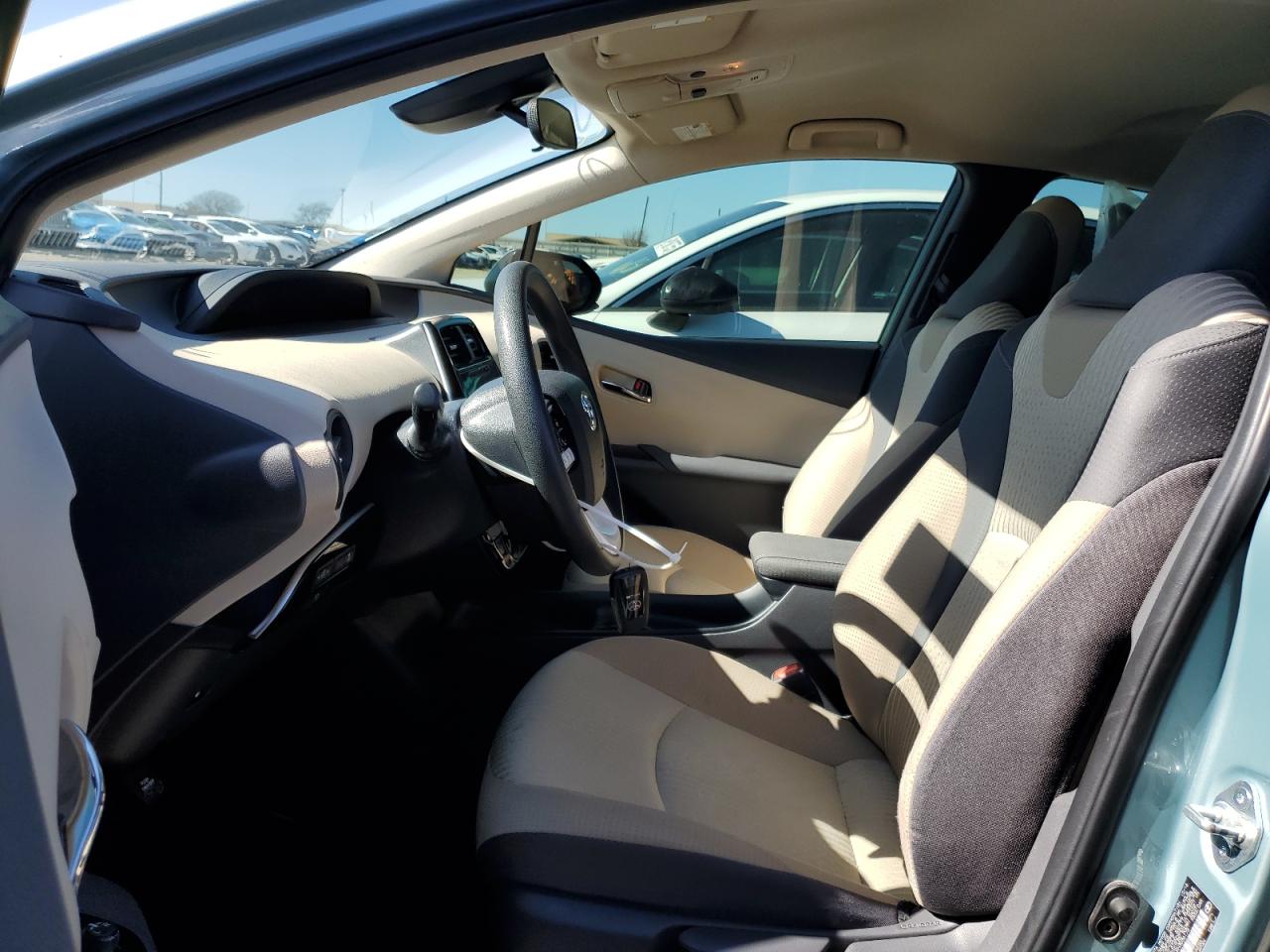 2017 Toyota Prius VIN JTDKBRFUXH3036175 Copart auction photo, front end damage thumbnail 7