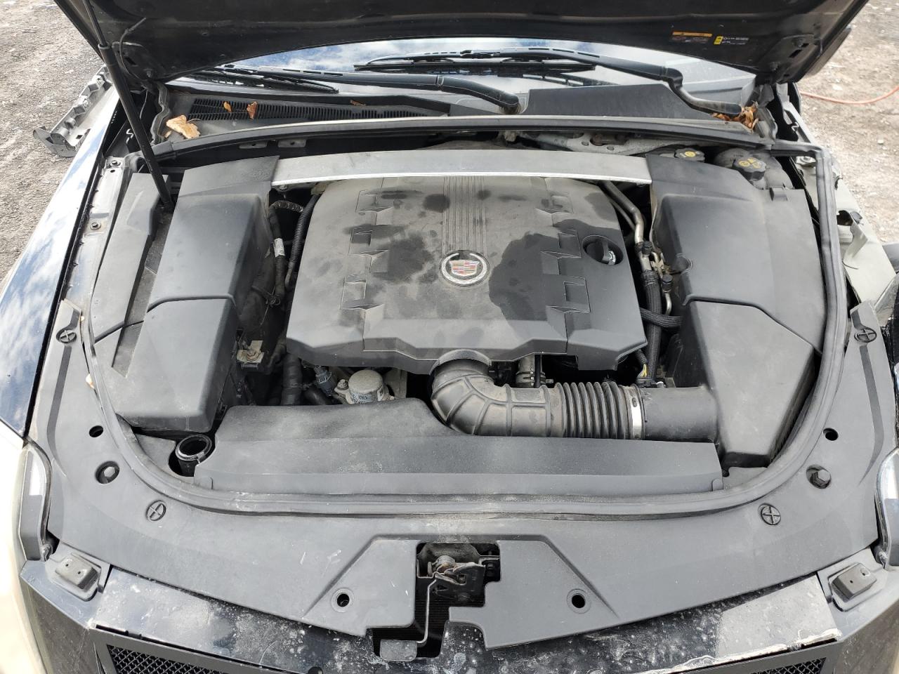 2012 Cadillac CTS VIN 1G6DS1E31C0102032 Copart auction photo, side / front end damage thumbnail 13