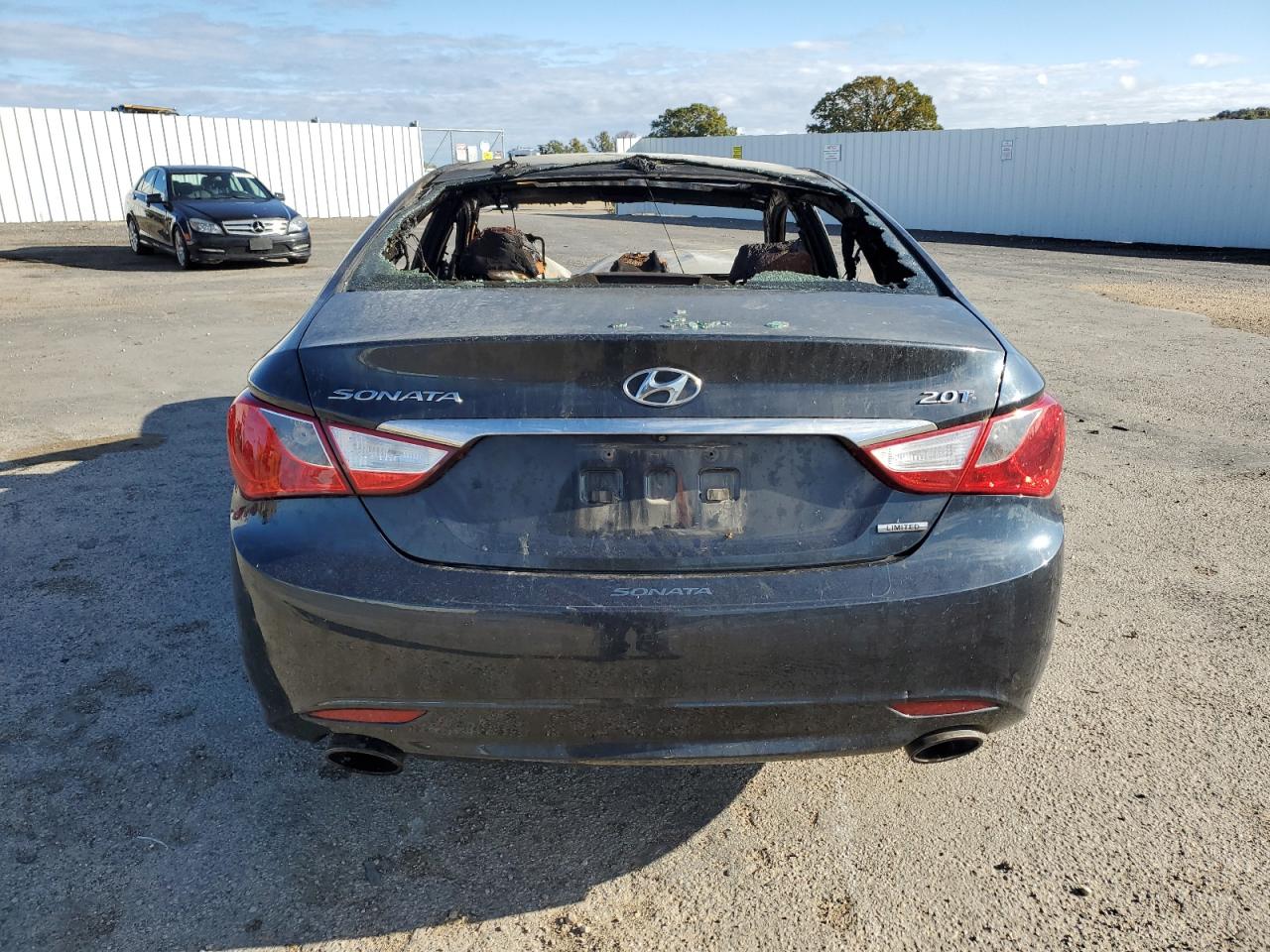 2011 Hyundai Sonata VIN 5NPEC4AB9BH290958 Copart auction photo, burn damage thumbnail 6