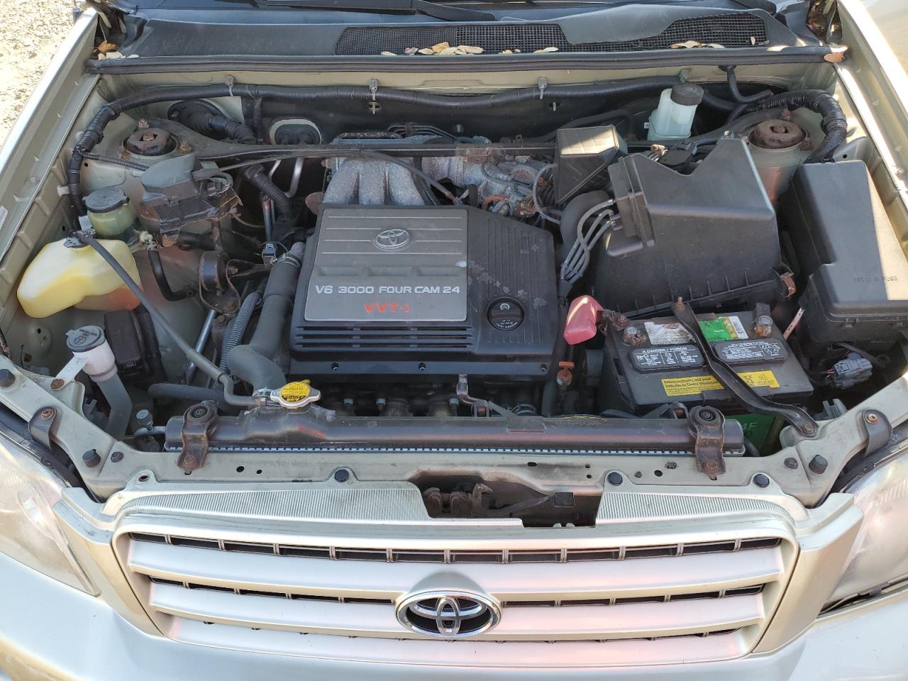 2003 Toyota Highlander VIN JTEHF21A430115446 Copart auction photo, side / front end damage thumbnail 14