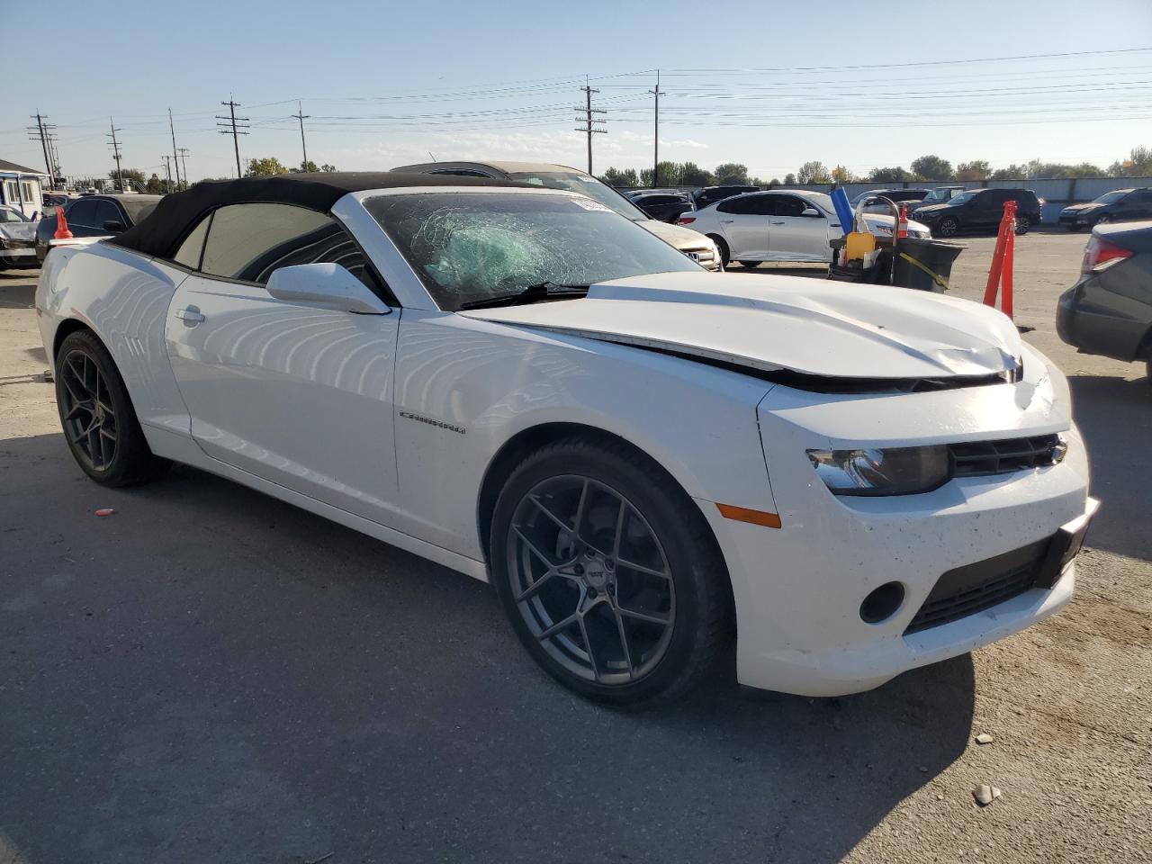 2015 Chevrolet Camaro VIN 2G1FD3D39F9117846 Copart auction photo, front end damage thumbnail 4