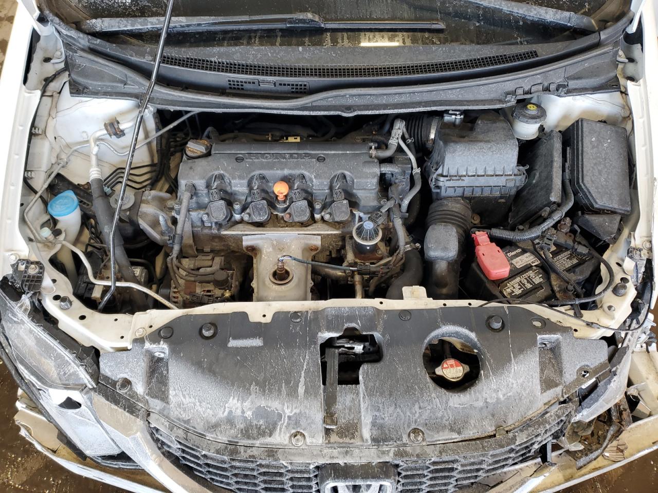 2013 Honda Civic VIN 19XFB2F56DE278482 Copart auction photo, front end / rear end damage thumbnail 11