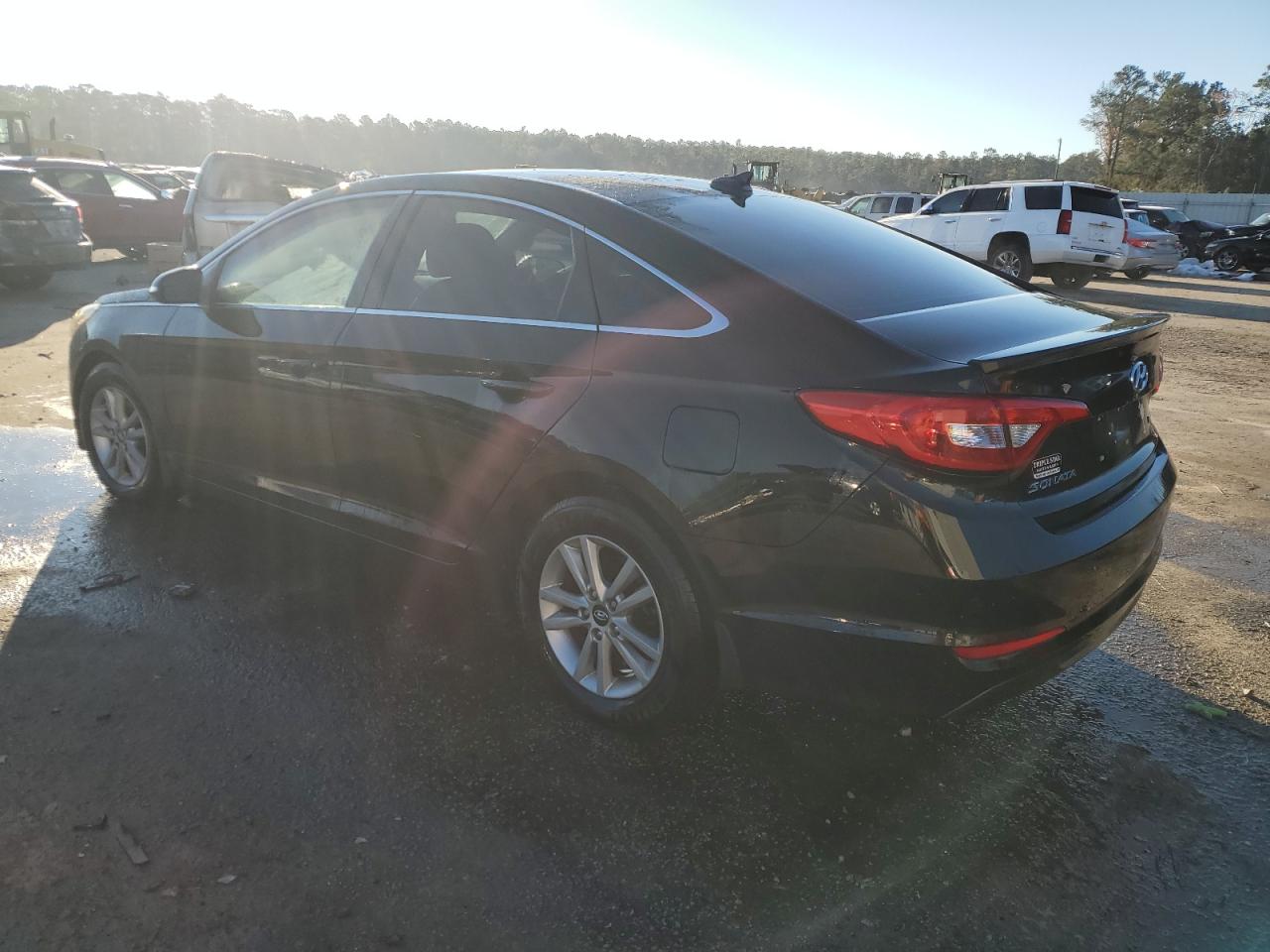 2015 Hyundai Sonata VIN 5NPE24AA1FH109710 Copart auction photo, front end damage thumbnail 2