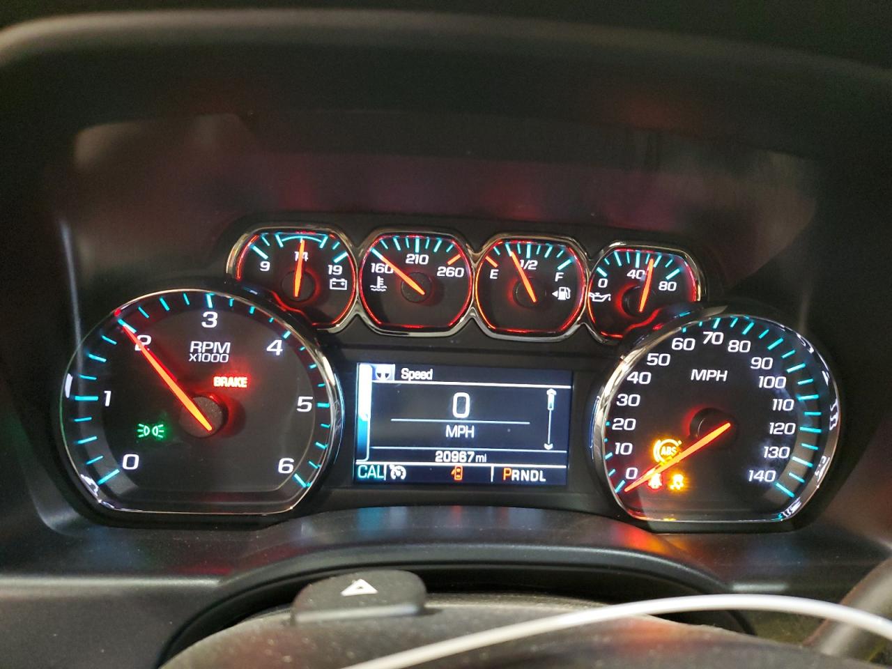 2018 Chevrolet Silverado VIN 3GCUKREC8JG515733 Copart auction photo, burn / minor dent/scratches damage thumbnail 9