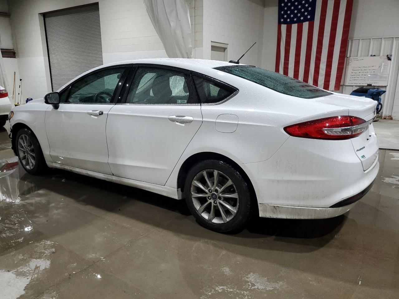 2017 Ford Fusion VIN 3FA6P0HD1HR162301 Copart auction photo, front end damage thumbnail 2