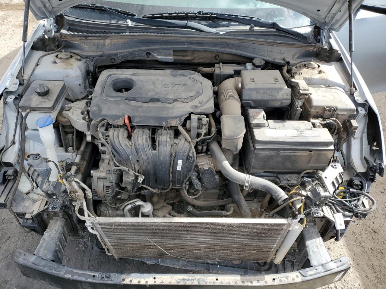 2018 KIA Optima VIN 5XXGT4L30JG247523 Copart auction photo, front end damage thumbnail 11