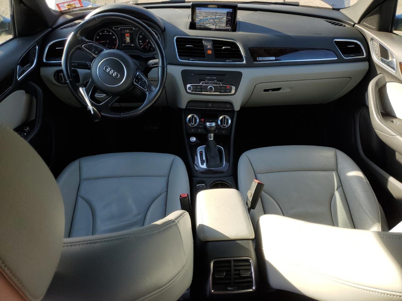 2015 Audi Q3 VIN WA1EFCFS7FR012580 Copart auction photo, all over damage thumbnail 8