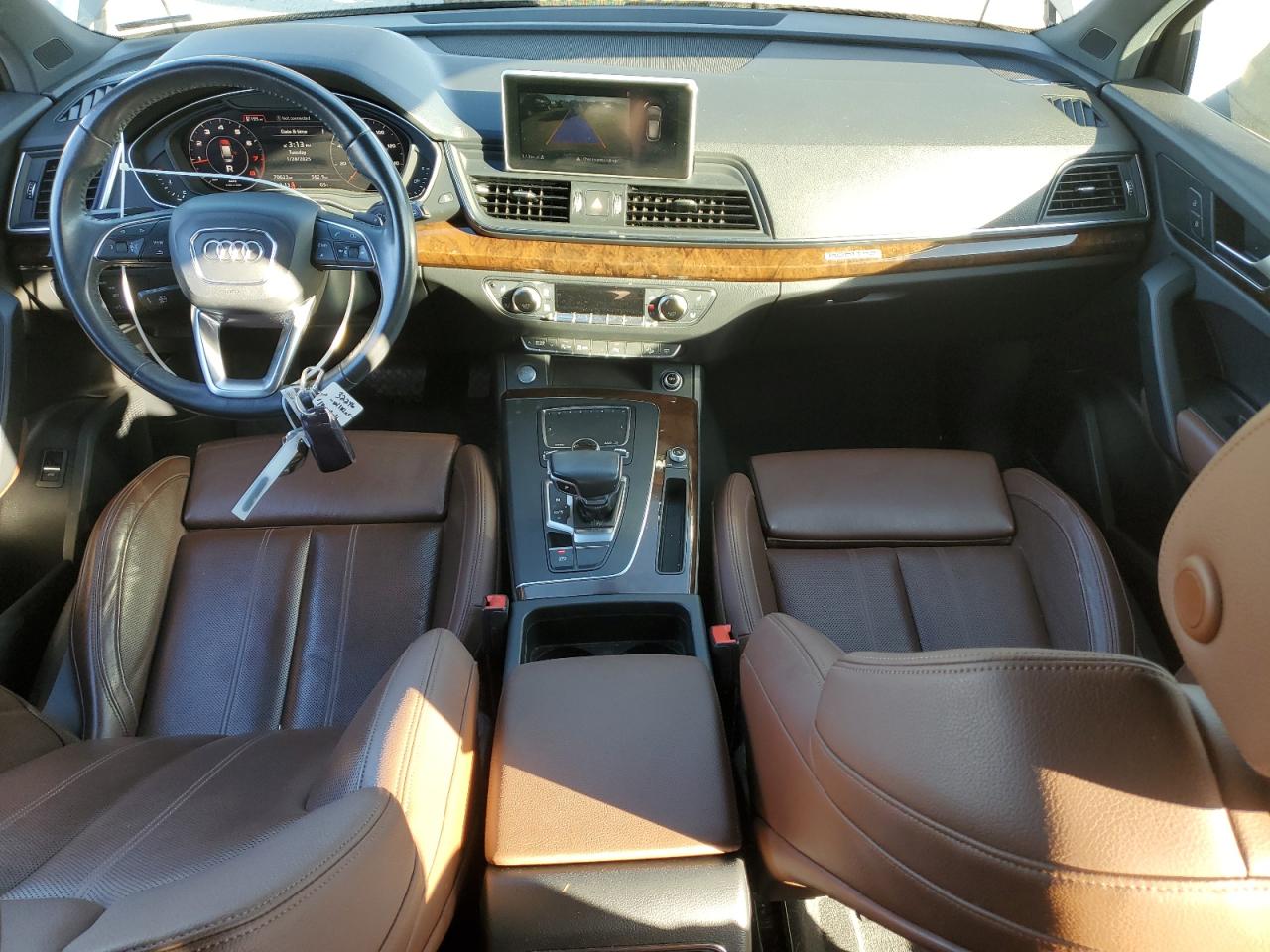 2018 Audi Q5 VIN WA1BNAFY7J2018816 Copart auction photo, front end damage thumbnail 8