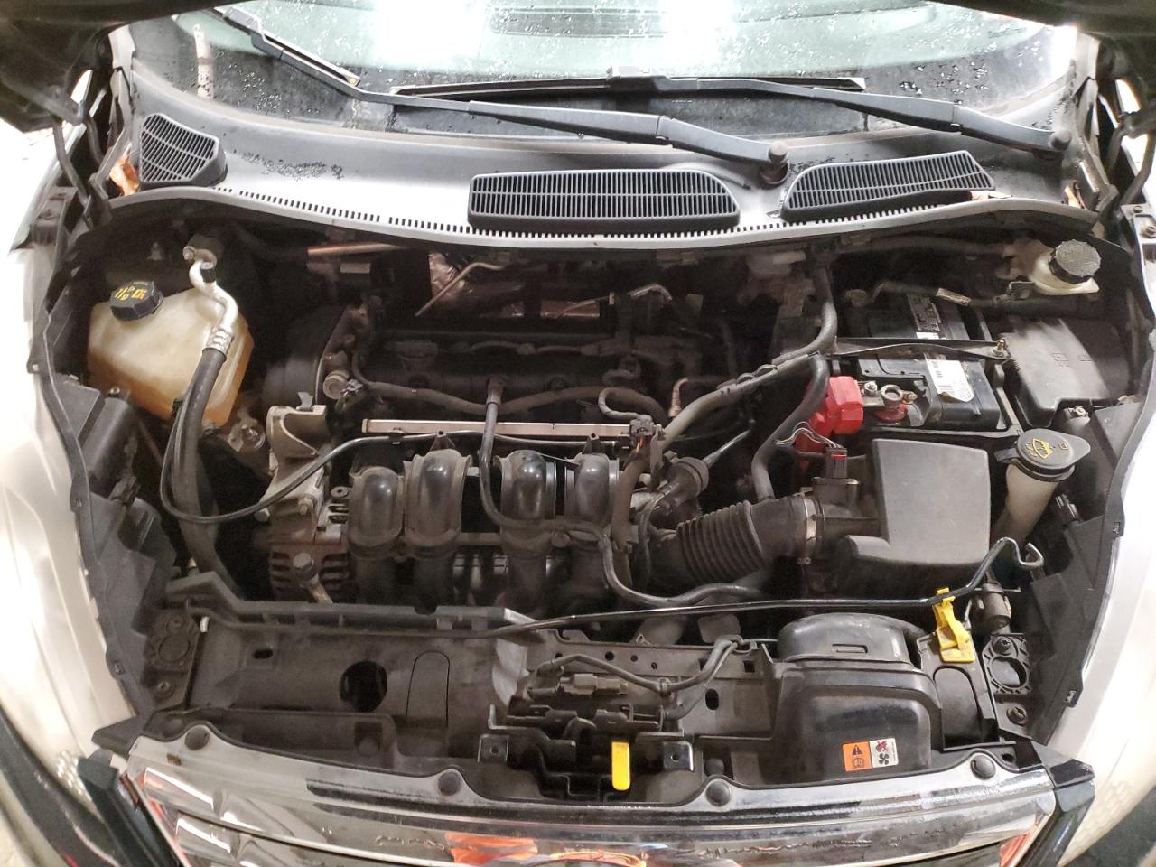 2011 Ford Fiesta VIN 3FADP4BJ6BM137332 Copart auction photo, rear end damage thumbnail 12