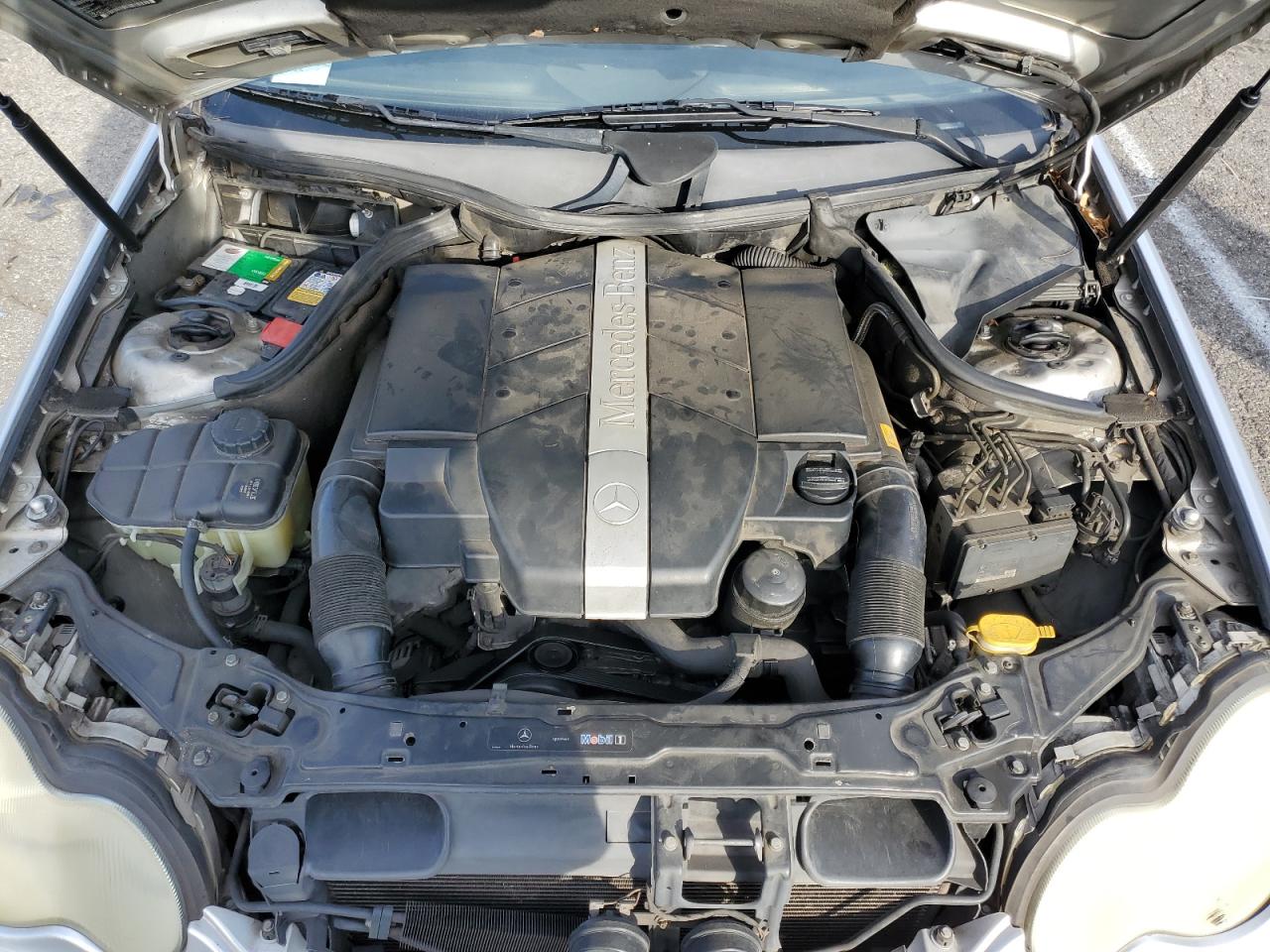 2003 Mercedes-Benz C-klasse VIN WDBRF61J43F336332 Copart auction photo, all over damage thumbnail 13
