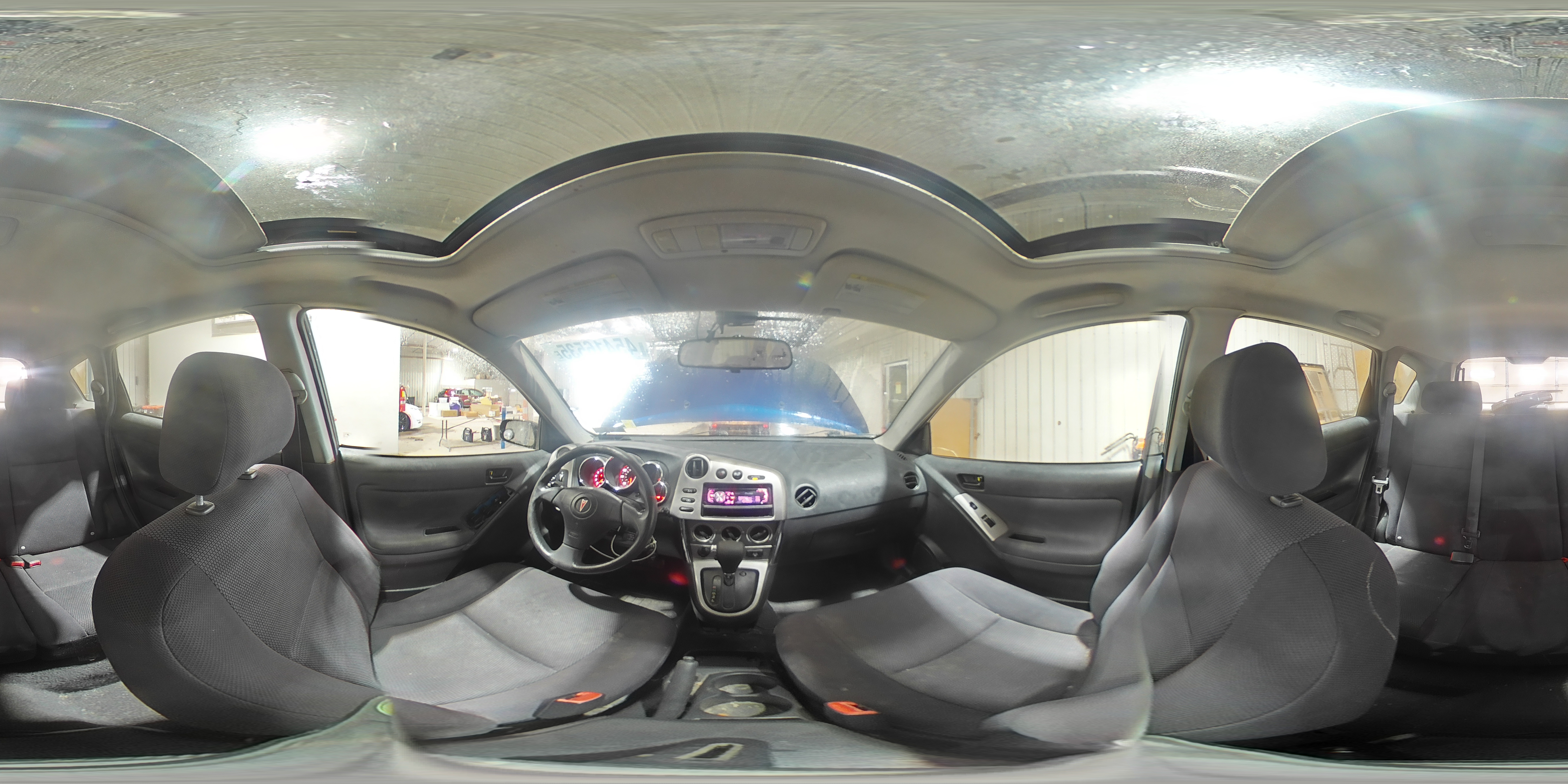 2006 Pontiac Vibe VIN 5Y2SL65856Z450670 Copart auction photo, all over damage thumbnail 12