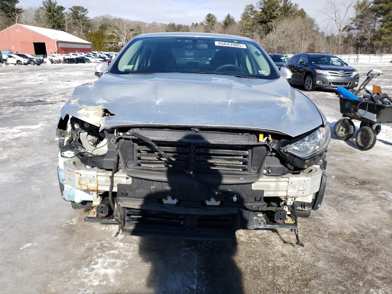 2017 Ford Fusion VIN 3FA6P0H79HR204272 Copart auction photo, front end damage thumbnail 5