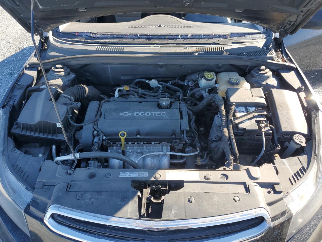 2016 Chevrolet Cruze VIN 1G1PC5SH5G7205250 Copart auction photo, top/roof damage thumbnail 11