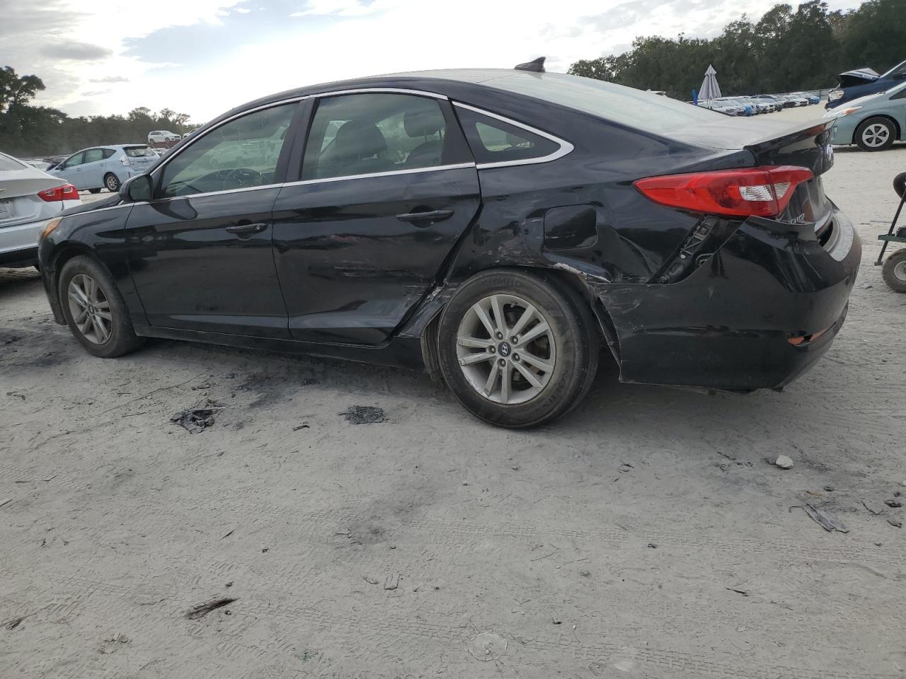 2017 Hyundai Sonata VIN 5NPE24AF0HH471459 Copart auction photo, all over damage thumbnail 2