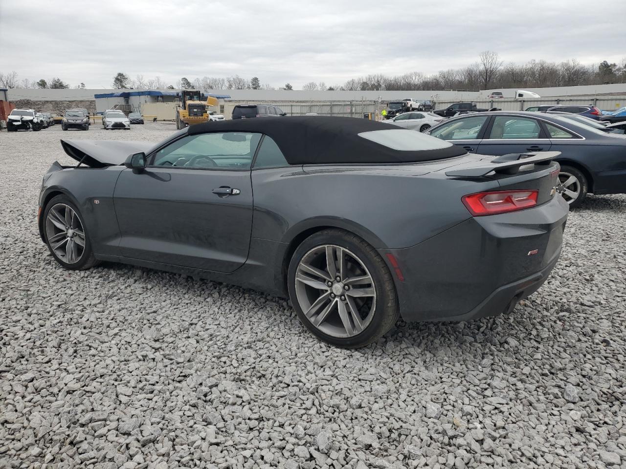 2018 Chevrolet Camaro VIN 1G1FB3DS2J0121608 Copart auction photo, front end damage thumbnail 2